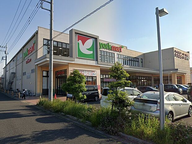 スーパー 750m ヨークマート 越谷花田店