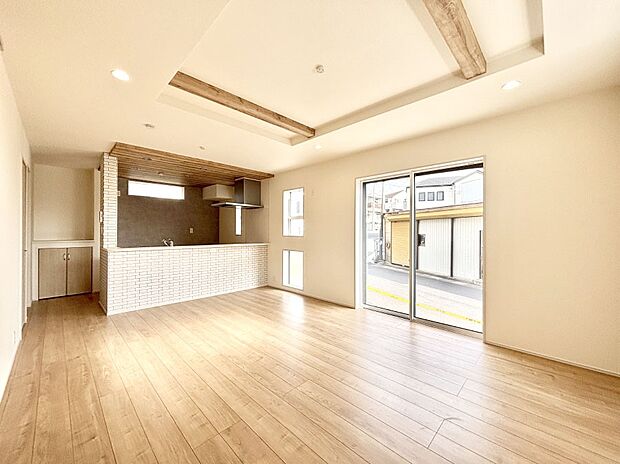 住む方の個性が引き出される、インテリアを考えるのが楽しみなリビングです!