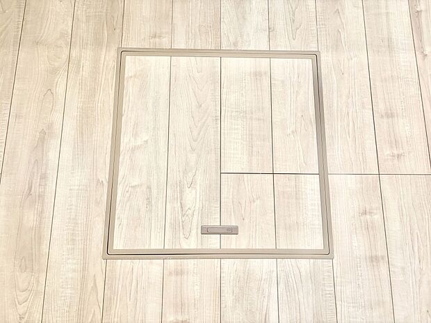 床下収納付き!日用品・非常用品の収納にも大活躍。