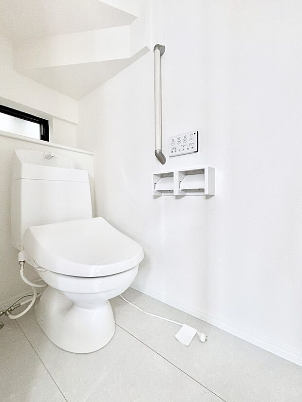 トイレは1階と2階それぞれに配置されていてとても便利です。