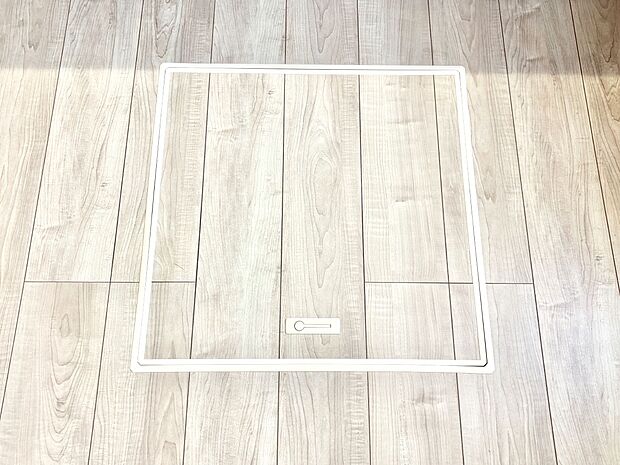 床下収納付き!日用品・非常用品の収納にも大活躍。