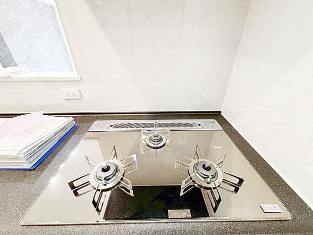 三口ガスコンロでお料理が一気にはかどりそう