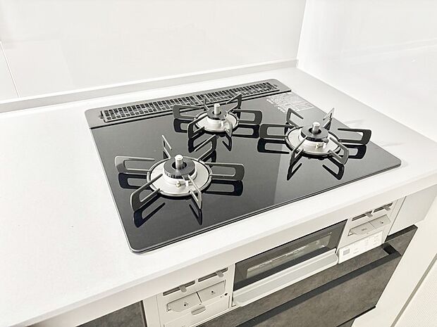 三口ガスコンロでお料理が一気にはかどりそう