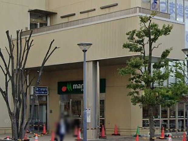 スーパー 800m マルエツ ナリア武蔵浦和店