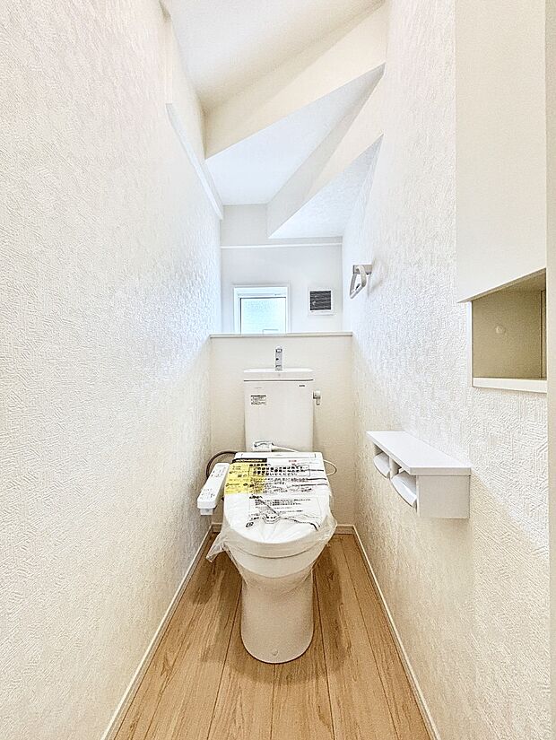 ウォシュレット付きトイレが1階と2階それぞれに配置されていてとても便利です。