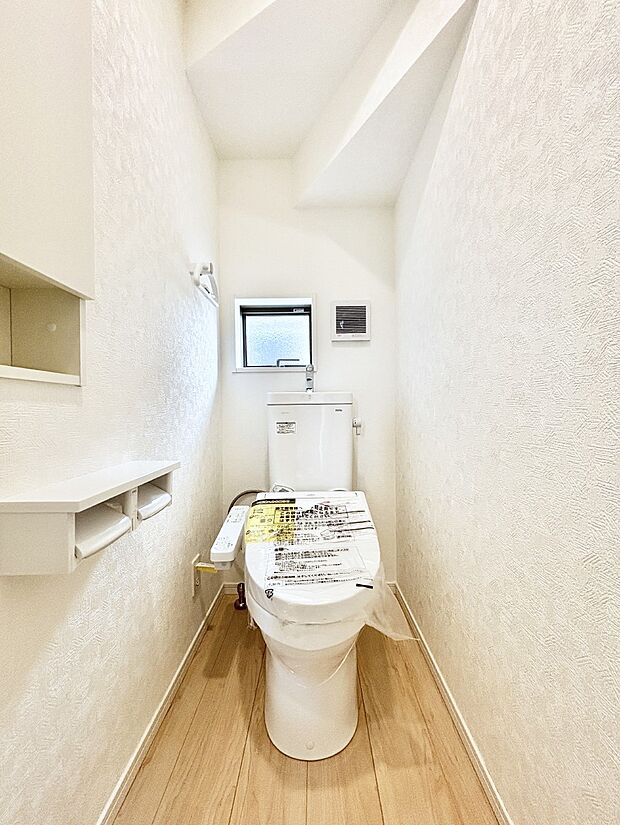 ウォシュレット付きトイレが1階と2階それぞれに配置されていてとても便利です。