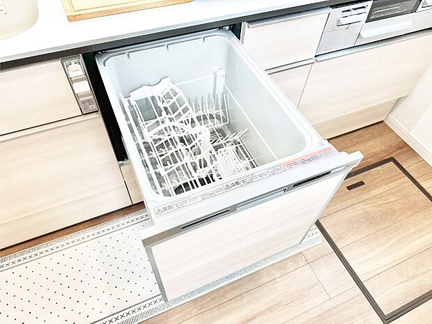 面倒なお片づけは食洗機にお任せ!家事の負担が減って、時間にも気持ちにもゆとりができます。