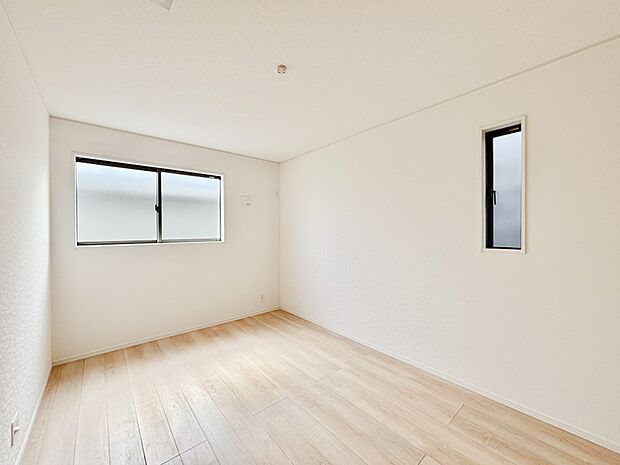 2面採光を確保した明るい空間。家族みんなが快適な暮らしを実現する設計です。