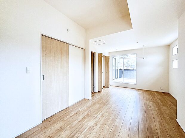将来は2部屋にすることもできますね。お年頃になったら夢の個室にチェンジ!