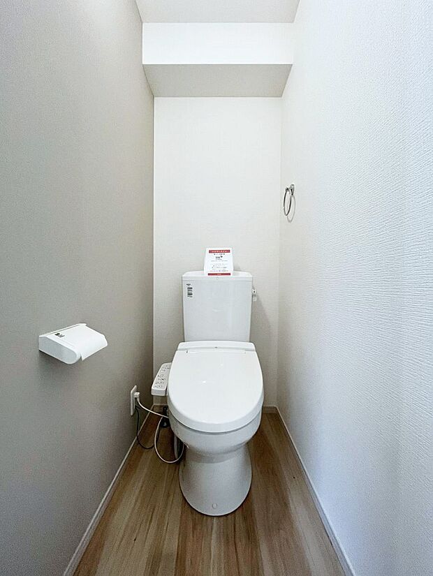 ウォシュレット付きトイレが1階と2階それぞれに配置されていてとても便利です。
