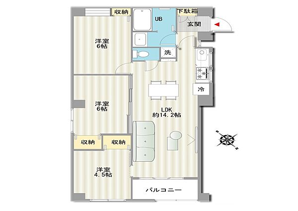 間取り：311002337242