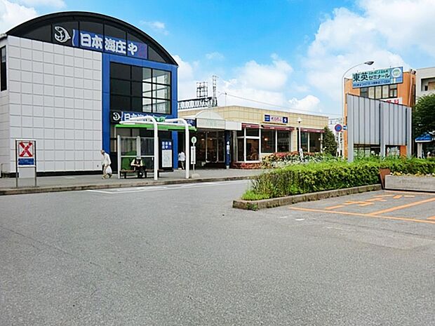 駅 7400m 東武野田線川間駅
