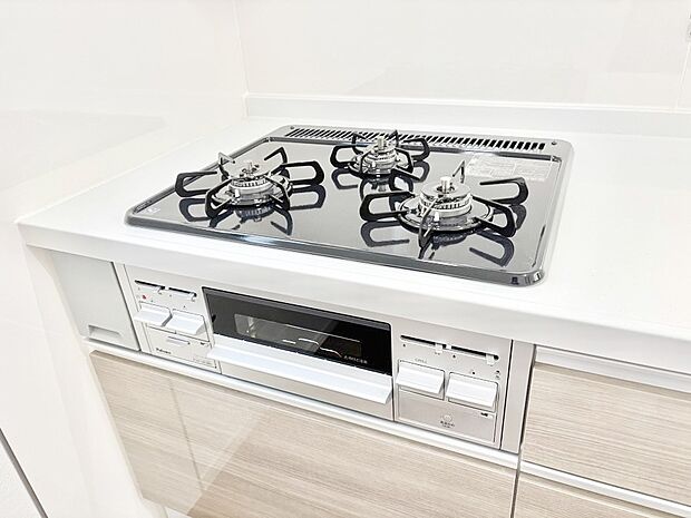 三口ガスコンロでお料理が一気にはかどりそう