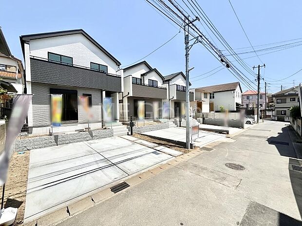 見通しの良さとともに、街並みに開放感を与えてくれます。