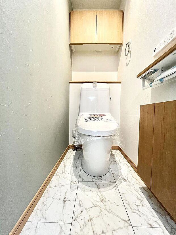 トイレは1階と2階それぞれに配置されていてとても便利です。