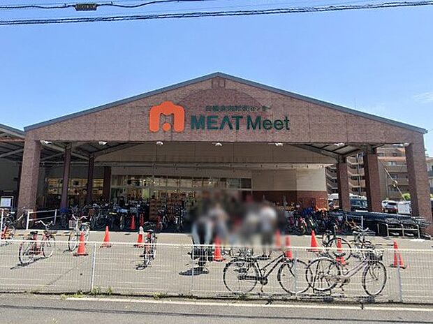 スーパー 100m MEATMeet 白幡食肉卸売センター