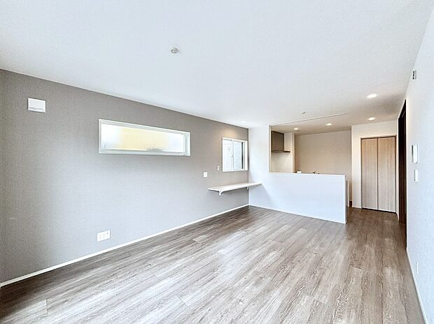 住む方の個性が引き出される、インテリアを考えるのが楽しみなリビングです!