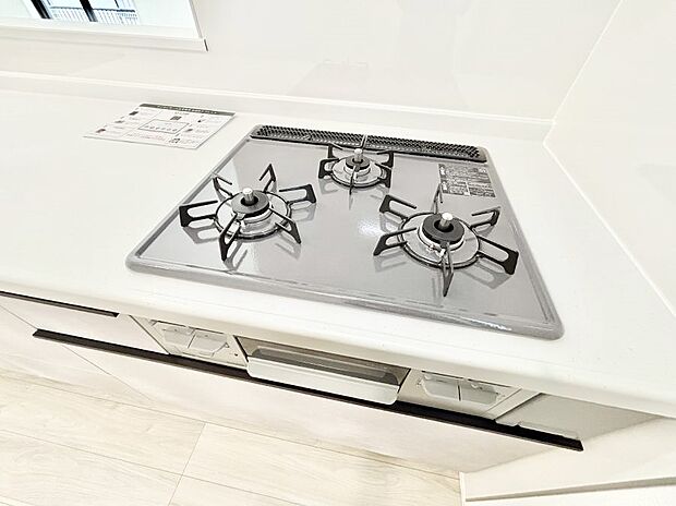 三口ガスコンロでお料理が一気にはかどりそう