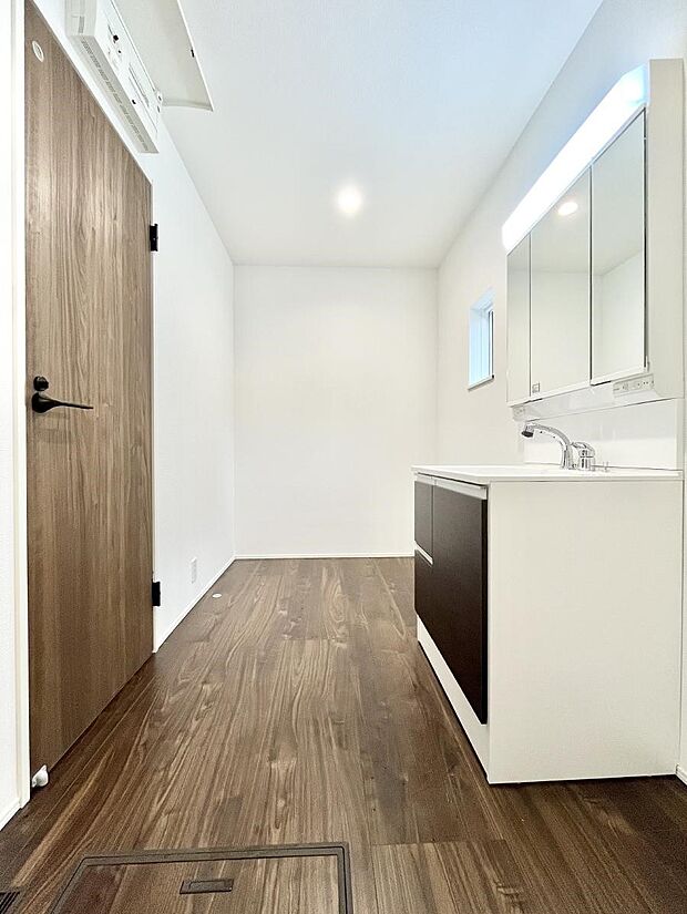 清潔感のあるランドリースペース