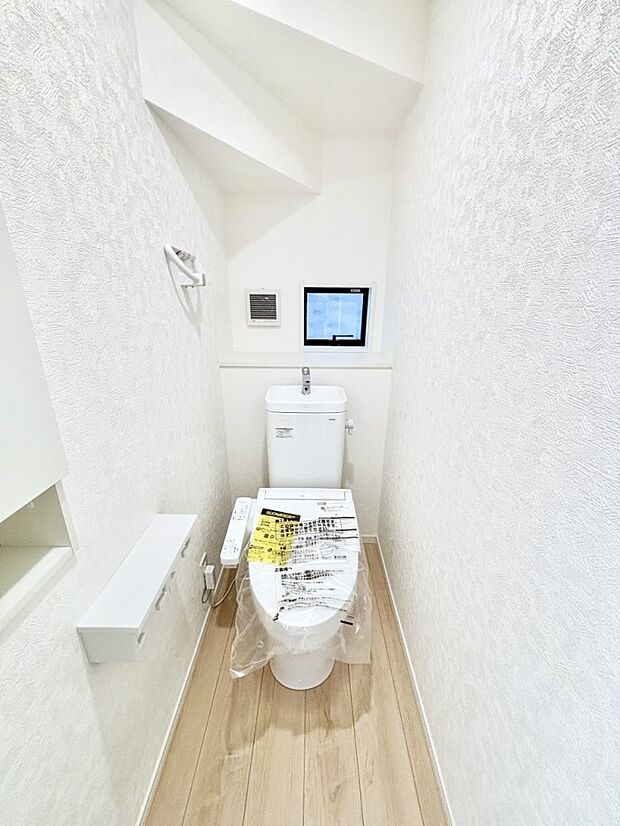 ウォシュレット付きトイレが1階と2階それぞれに配置されていてとても便利です。