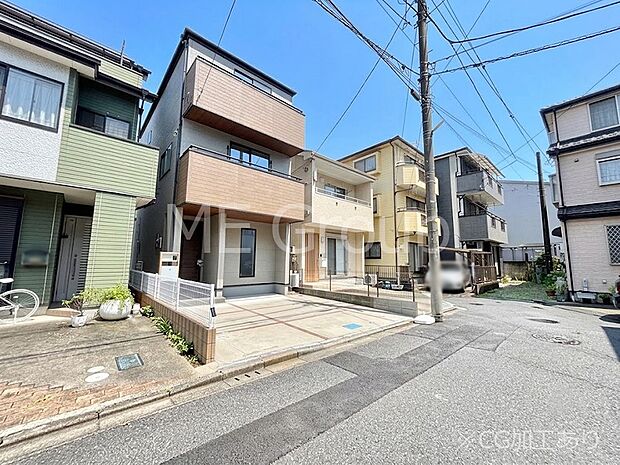 上質感あふれる外観デザイン。魅力の住まいを実現。