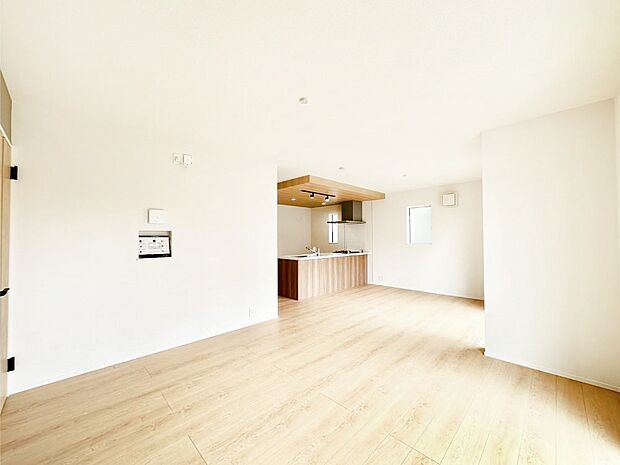 住む方の個性が引き出される、インテリアを考えるのが楽しみなリビングです