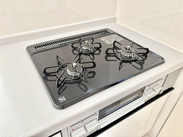 三口ガスコンロでお料理が一気にはかどりそう