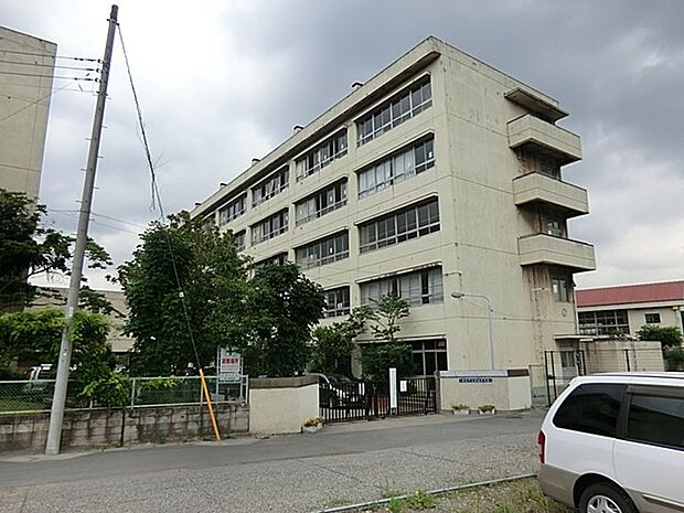 中学校 1100m 草加市立花栗中学校