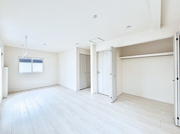 将来は2部屋にすることもできますね。お年頃になったら夢の個室にチェンジ!