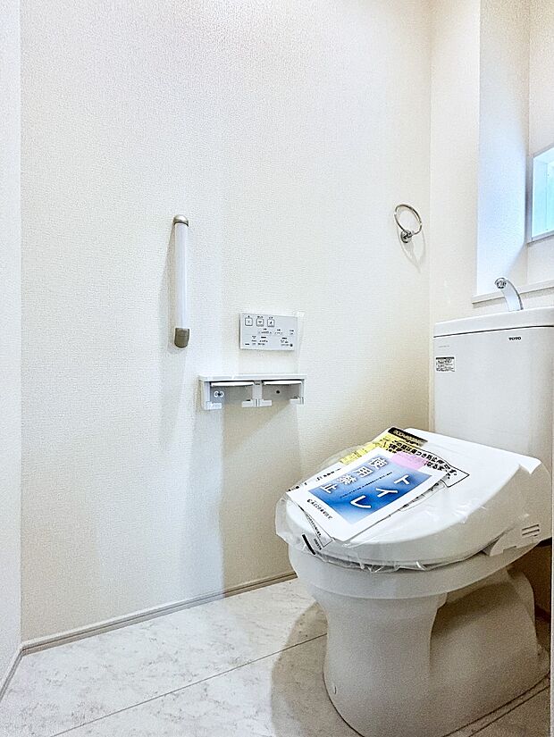 ウォシュレット付きトイレが1階と2階それぞれに配置されていてとても便利です。