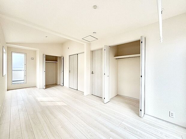 将来は2部屋にすることもできますね。お年頃になったら夢の個室にチェンジ!