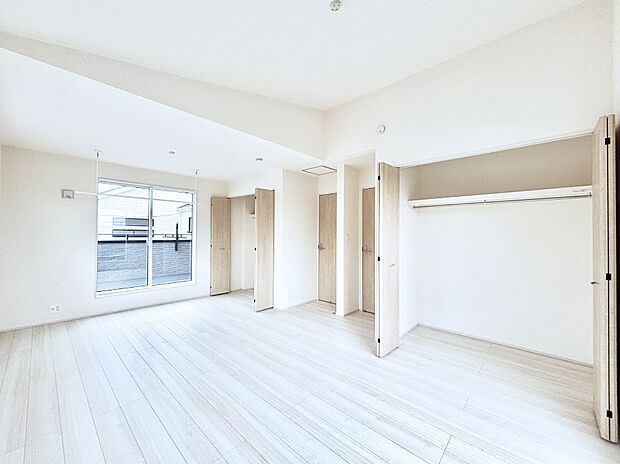 将来は2部屋にすることもできますね。お年頃になったら夢の個室にチェンジ！