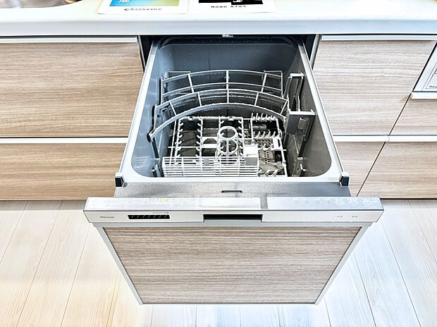 面倒なお片づけは食洗機にお任せ!家事の負担が減って、時間にも気持ちにもゆとりができます。