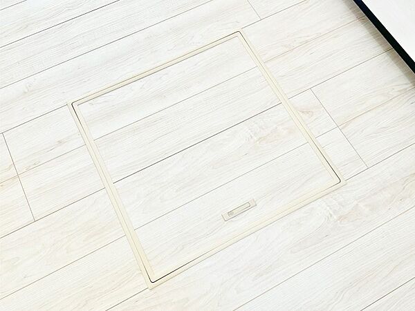 床下収納付き！日用品・非常用品の収納にも大活躍。