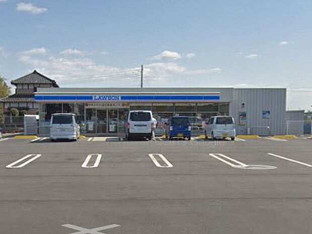 コンビニ 1000m ローソン 富士見東大久保芝原店