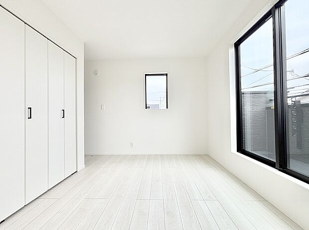 子供部屋にもおすすめな収納スペースたっぷりの居室