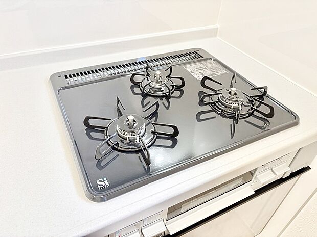 三口ガスコンロでお料理が一気にはかどりそう