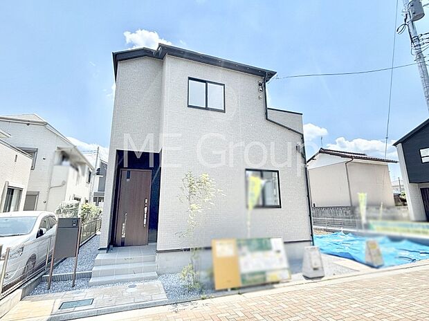上質感あふれる外観デザイン。魅力の住まいを実現。