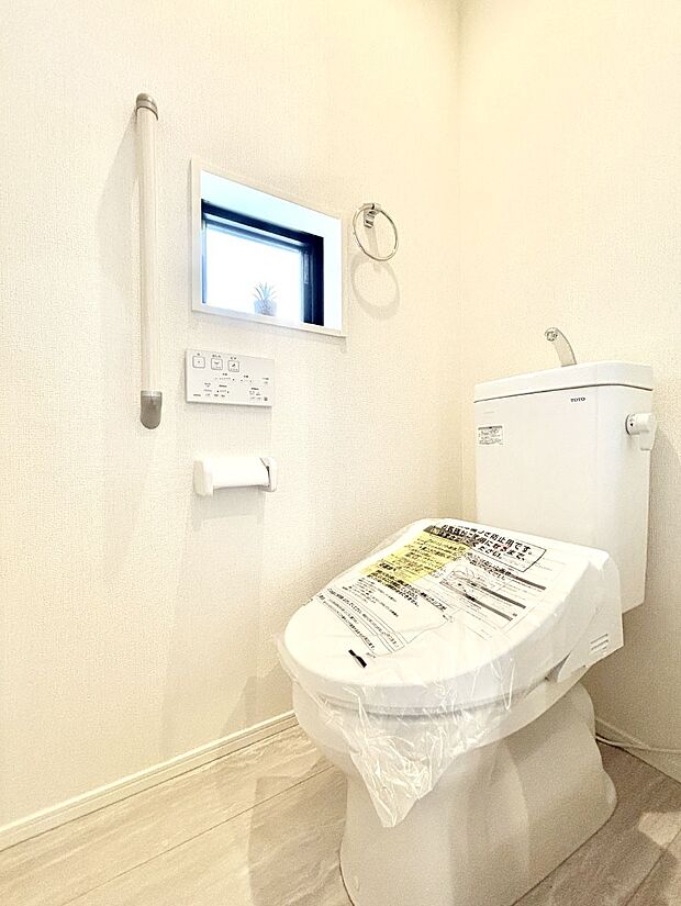 トイレは1階と2階それぞれに配置されていてとても便利です。
