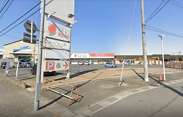 ドラッグストア 1200m ドラッグストアセキ 下高野店