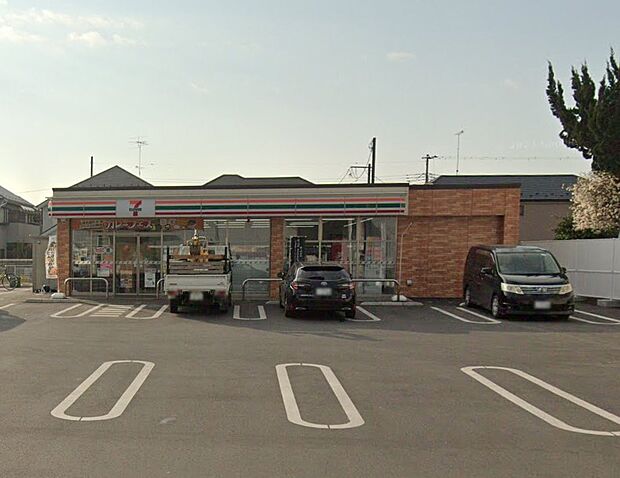 コンビニ 350m セブン-イレブン 上尾上平消防署前店