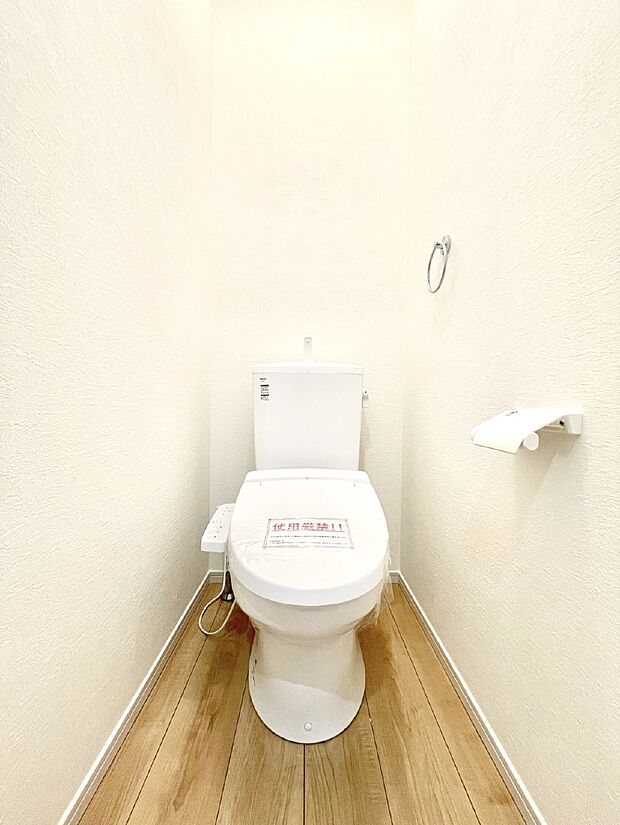 トイレは1階と2階それぞれに配置されていてとても便利です。 