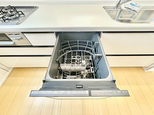 面倒なお片づけは食洗機にお任せ!家事の負担が減って、時間にも気持ちにもゆとりができます。