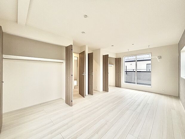 将来は2部屋にすることもできますね。お年頃になったら夢の個室にチェンジ!