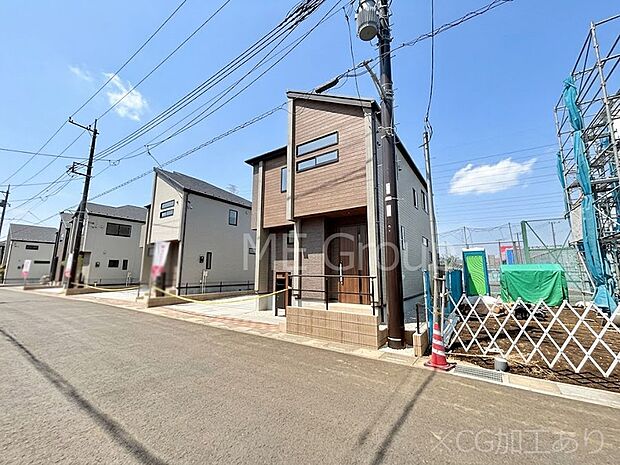 前面道路はきちんと整備されています