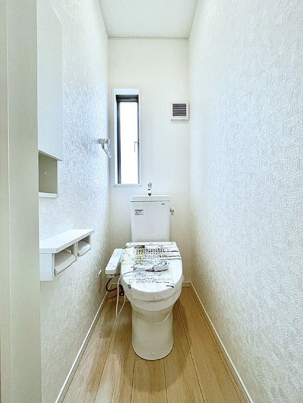 トイレは1階と2階それぞれに配置されていてとても便利です。