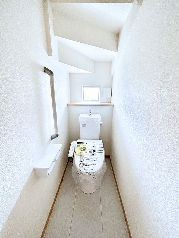 ウォシュレット付きトイレが1階と2階それぞれに配置されていてとても便利です。