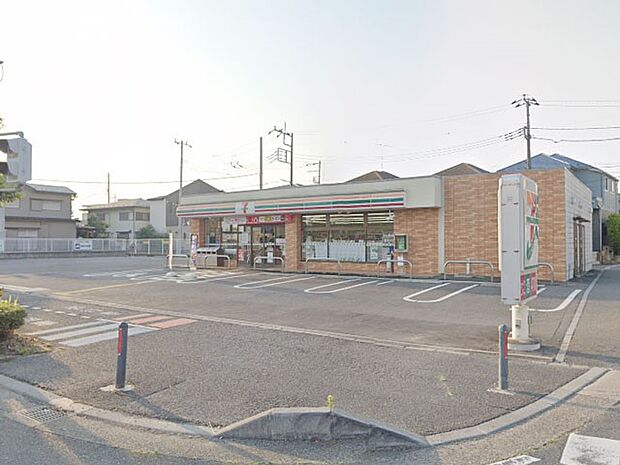 コンビニ 230m セブン-イレブンさいたま中尾バイパス店