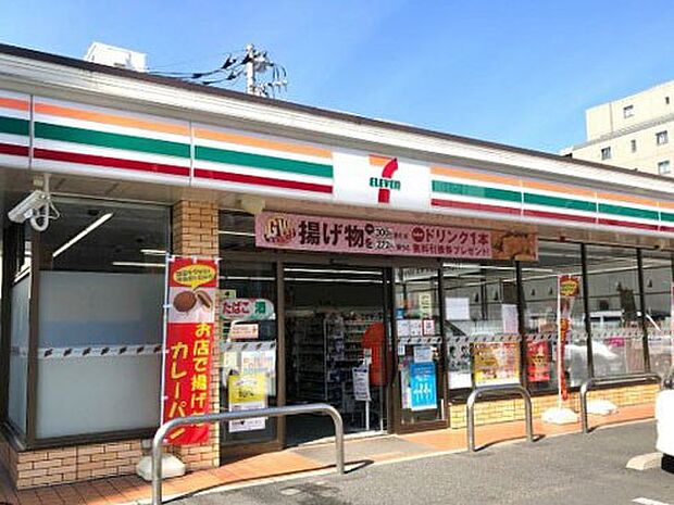 コンビニ 500m セブン-イレブン 川口原町店