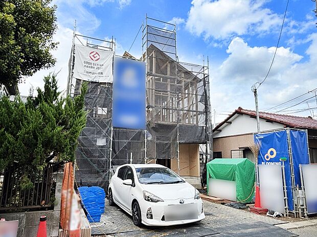 並列2台駐車可能なゆとりのカースペース